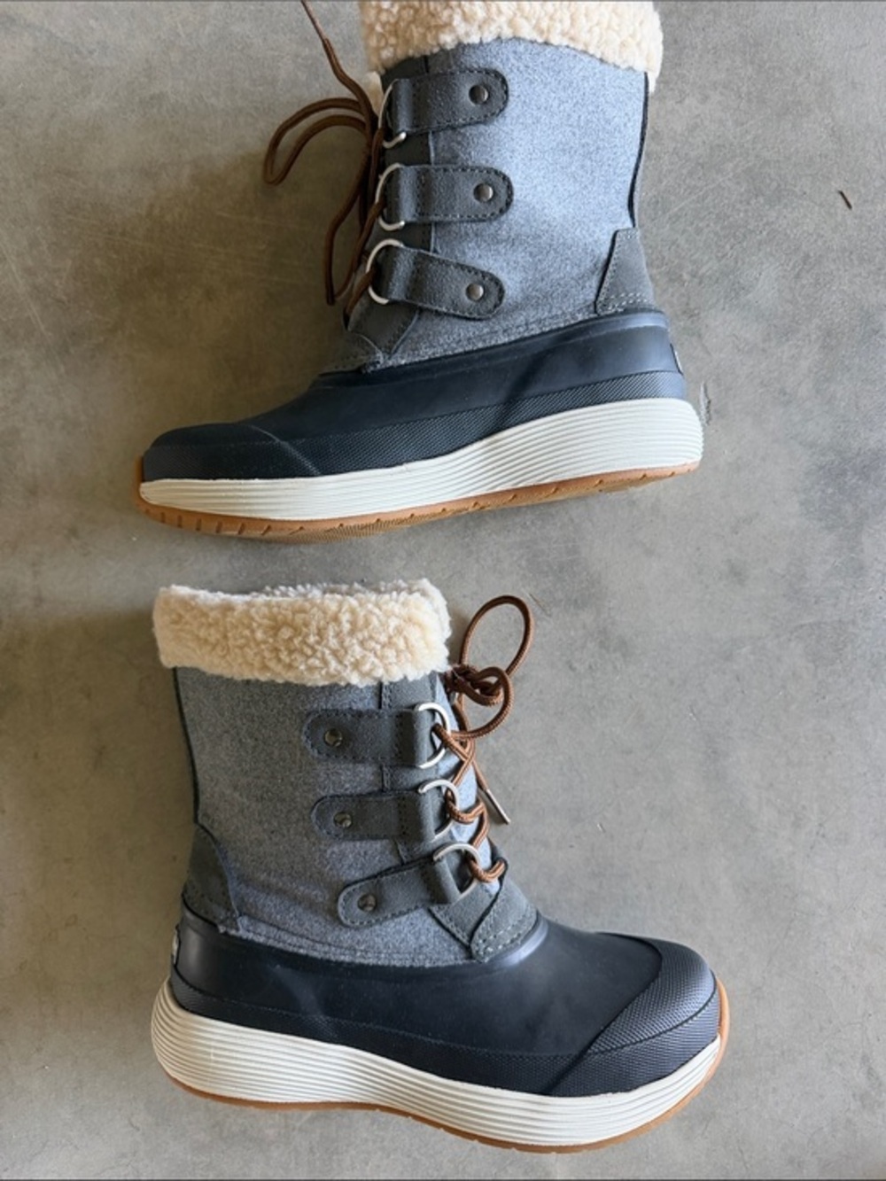 New Chooka boots size 6 weatherproof lace up boots